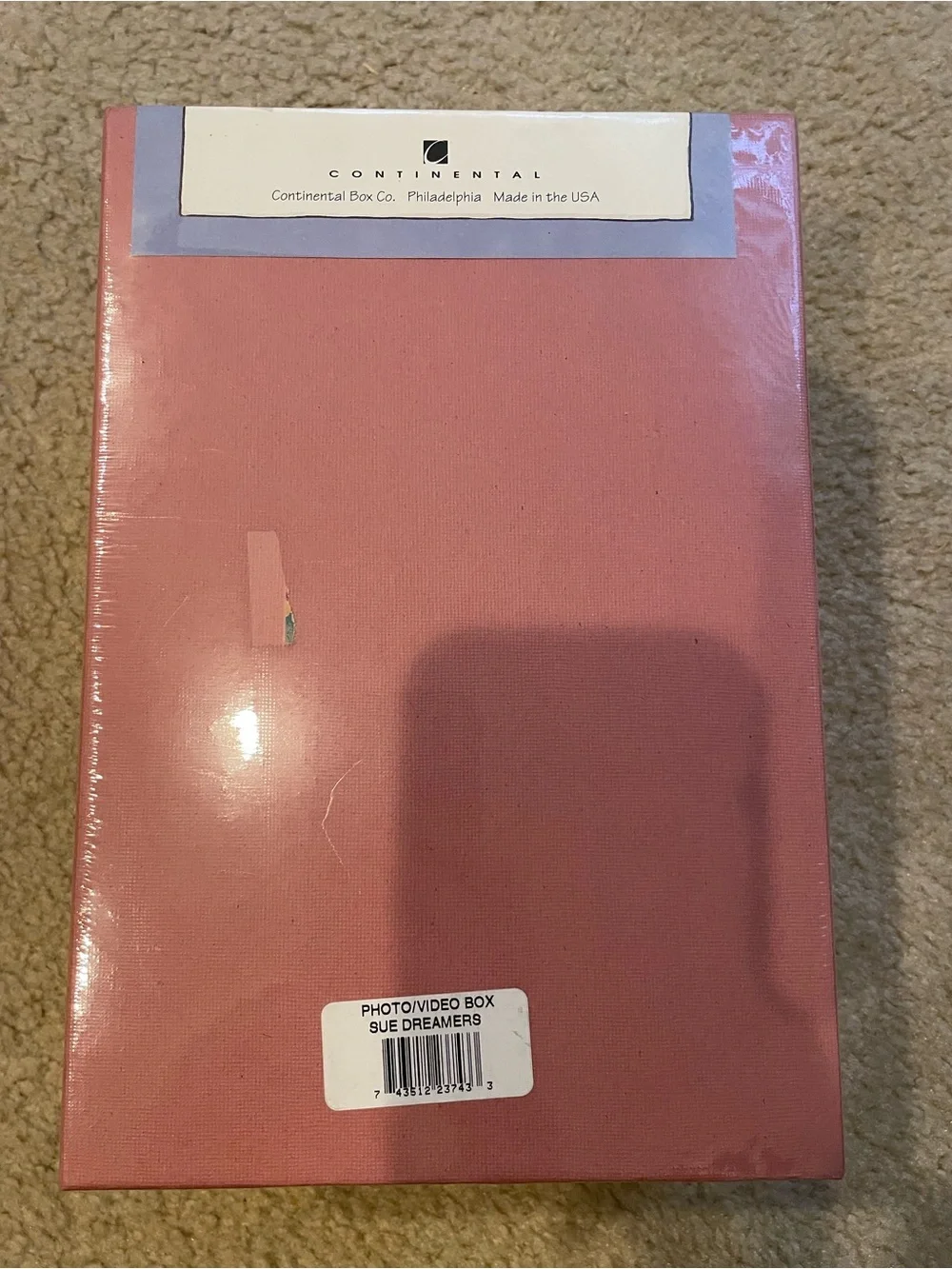 Vintage Sue Dreamer video and storage box